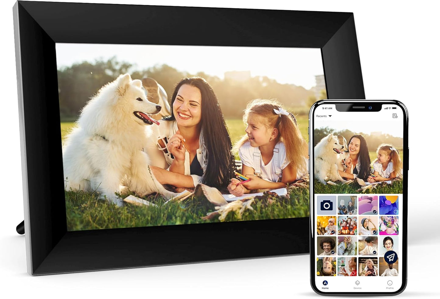 10.1 Inch WiFi Digital Picture Frame for Sharing Memories