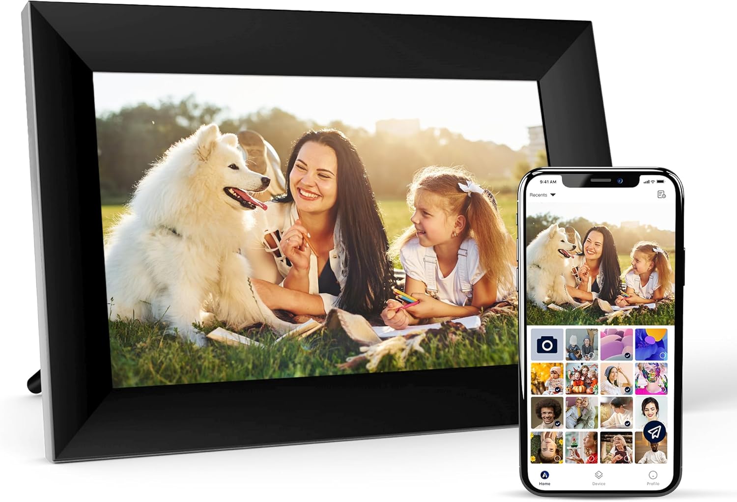 10.1 Inch WiFi Digital Picture Frame for Sharing Memories