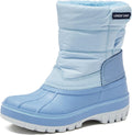 Waterproof Kids Snow Boots - Insulated Fleece Lined Winter Boots End
