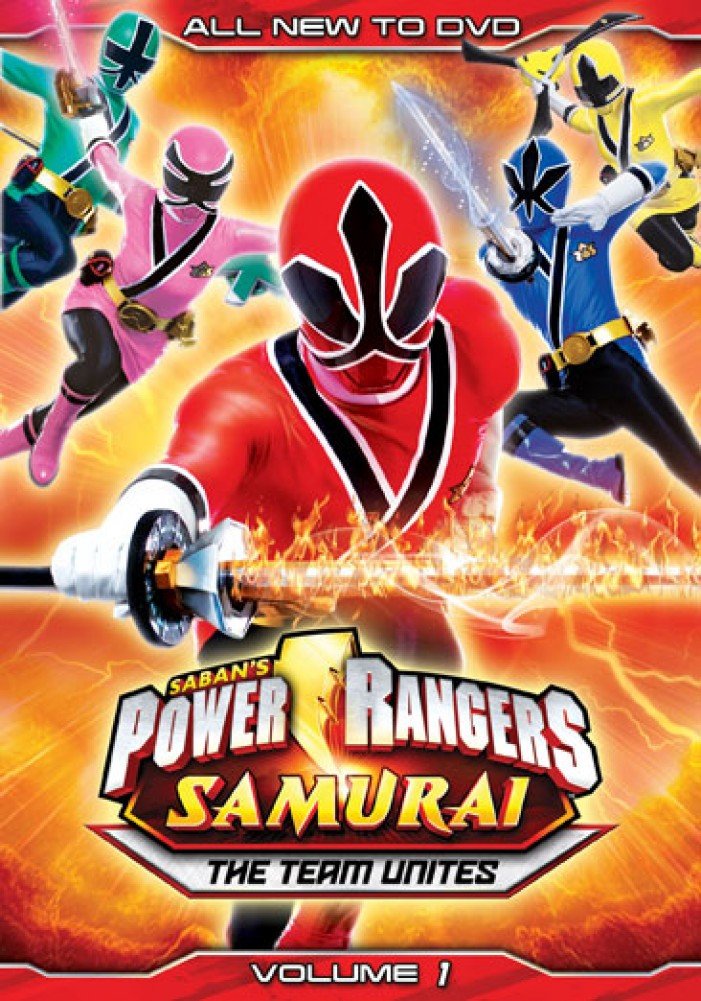 Power Rangers Samurai: Team Unites Vol. 1 DVD
