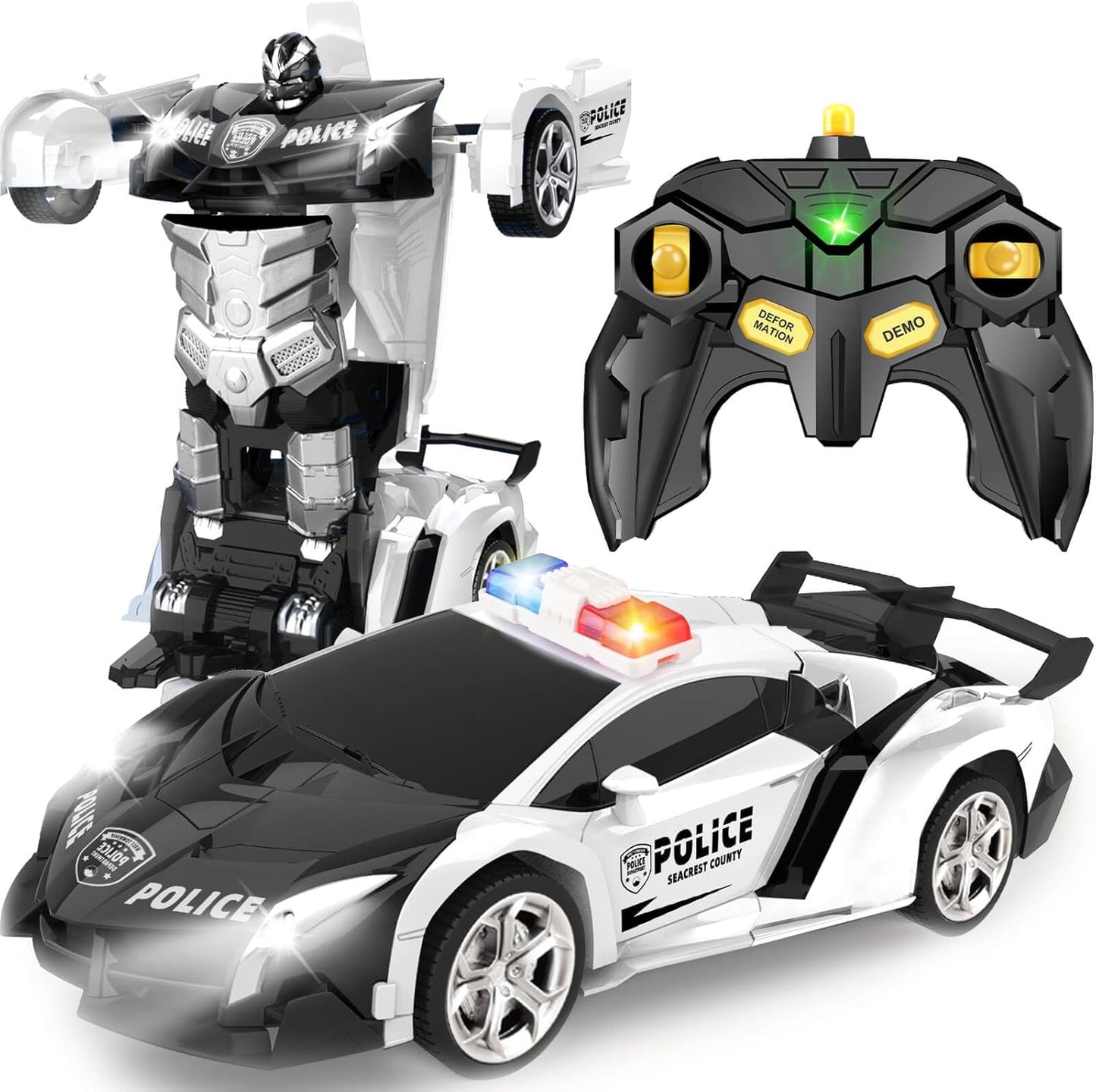 Britik Transform RC Car - One-Button Drifting Fun!