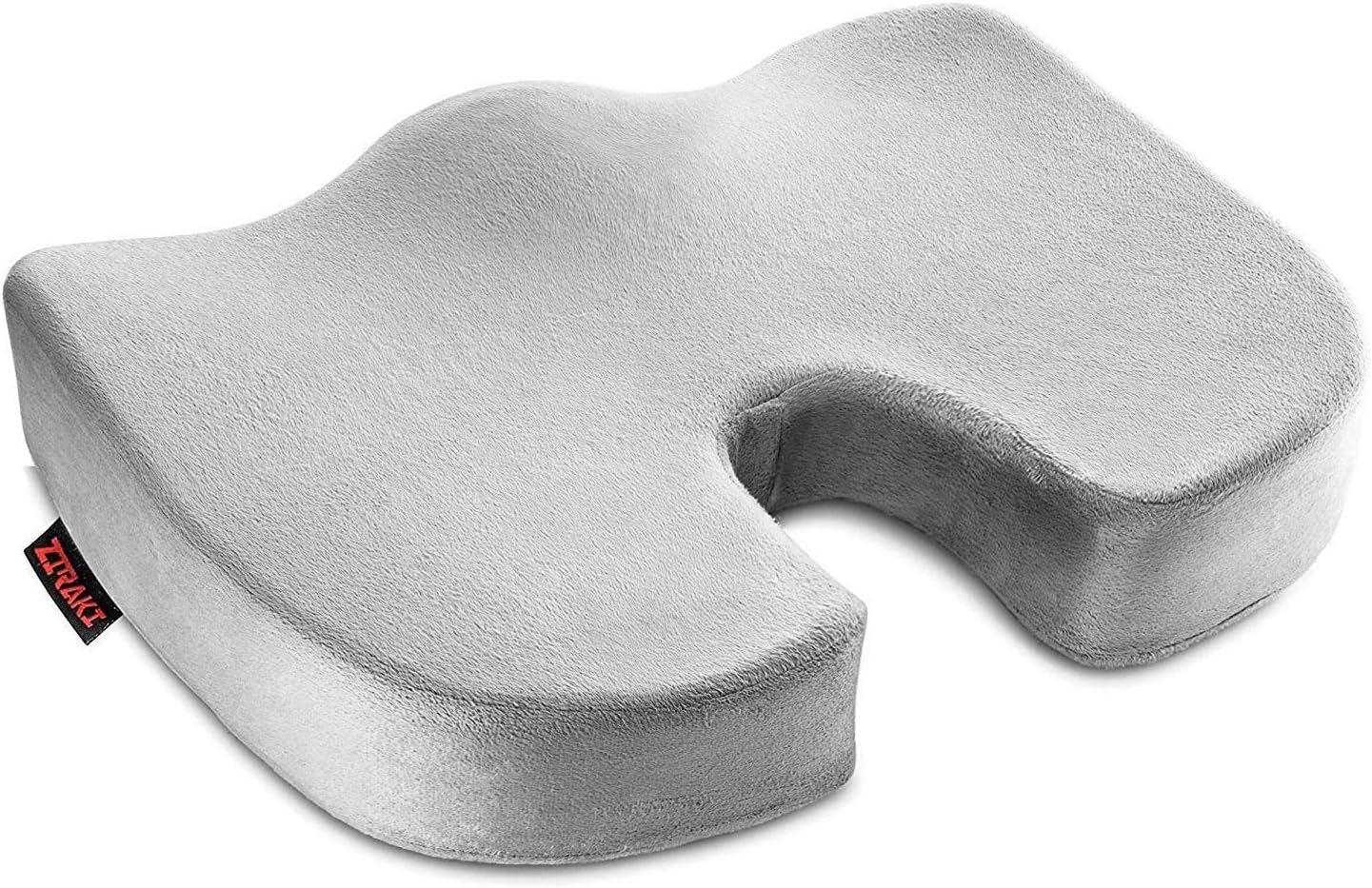 ZIRAKI Memory Foam Seat Cushion - Sciatica Pain Relief