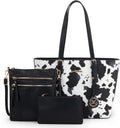 Montana West Leopard Print Tote Bag 3Pcs Set - Stylish Everyday Carry