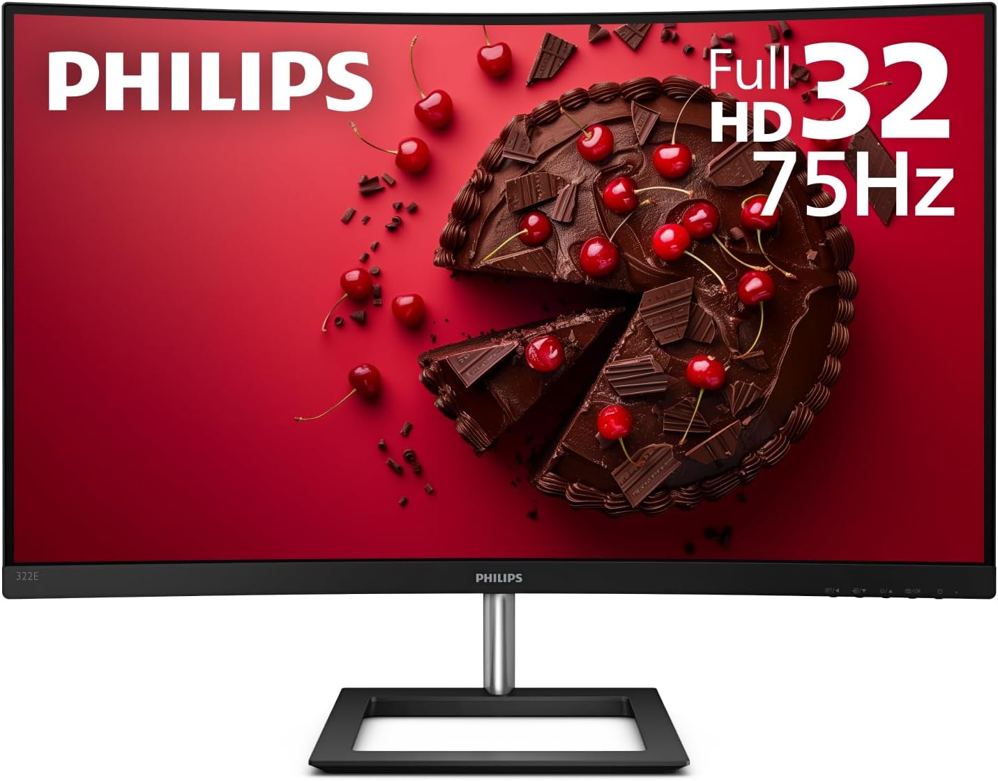 Immerse in Brilliance with Philips 32 Curved Monitor
