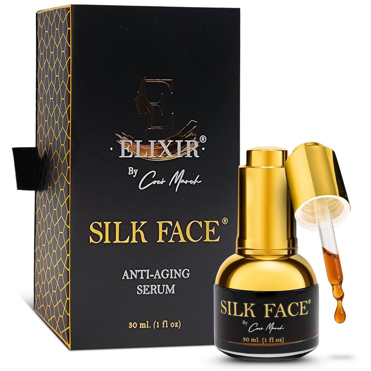 SILK FACE Elixir Serum for Anti-Aging and Hydration
