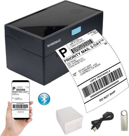 WODEMAX Thermal Label Printer - Fast Shipping!