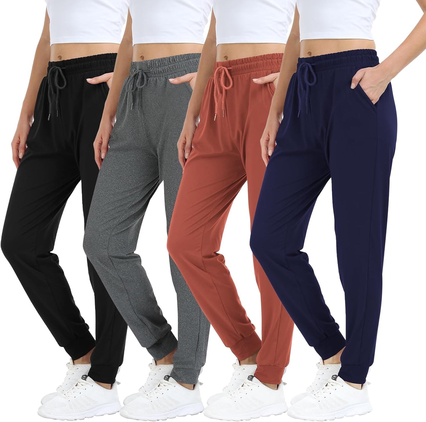 Lightweight Women's Joggers Pants for Running and Yoga Workouts