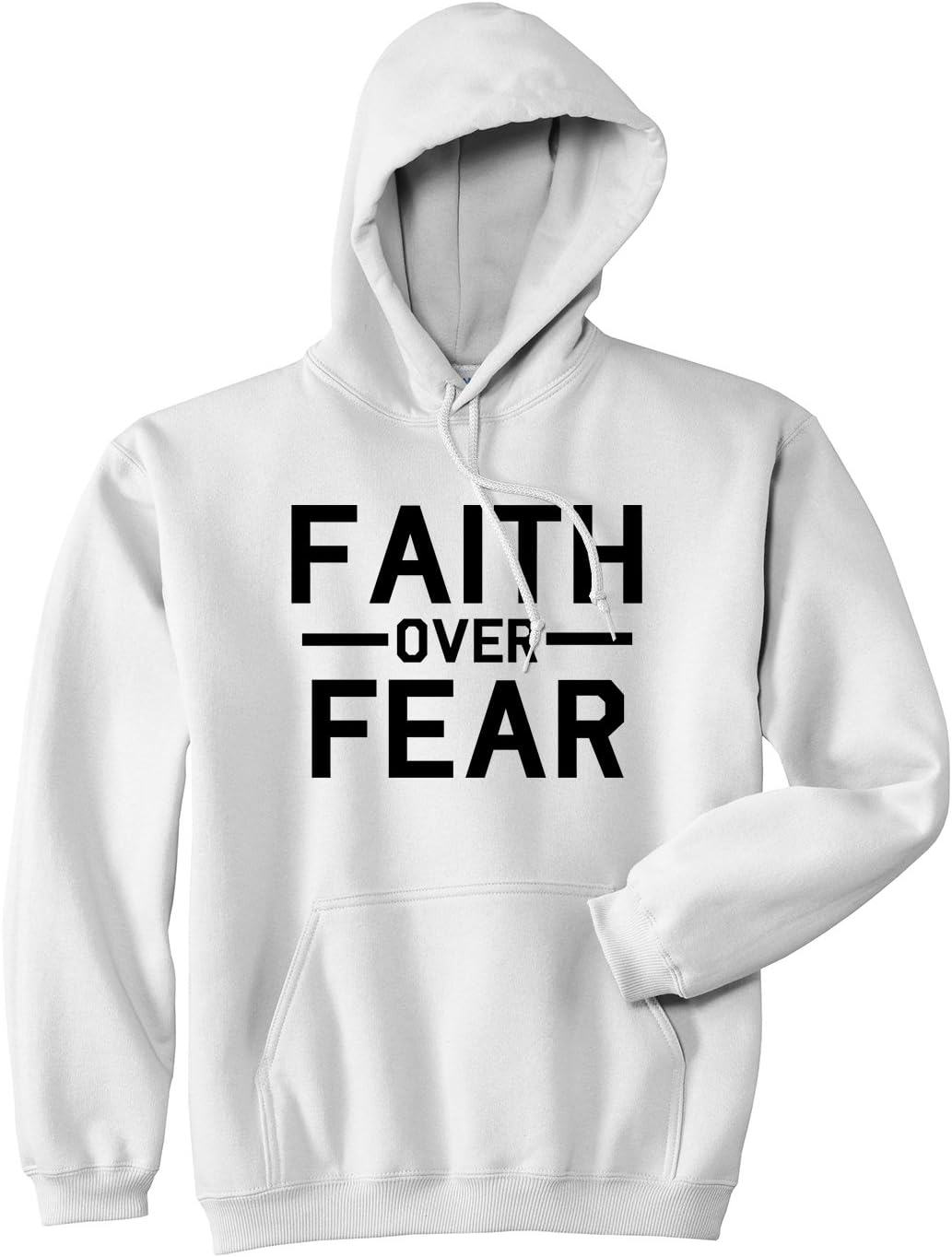 Kings Of NY Faith Over Fear Hoodie - Bold Statement Style