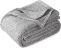 Twin Size Heather Grey Sweatshirt Blanket for Hot Sleepers