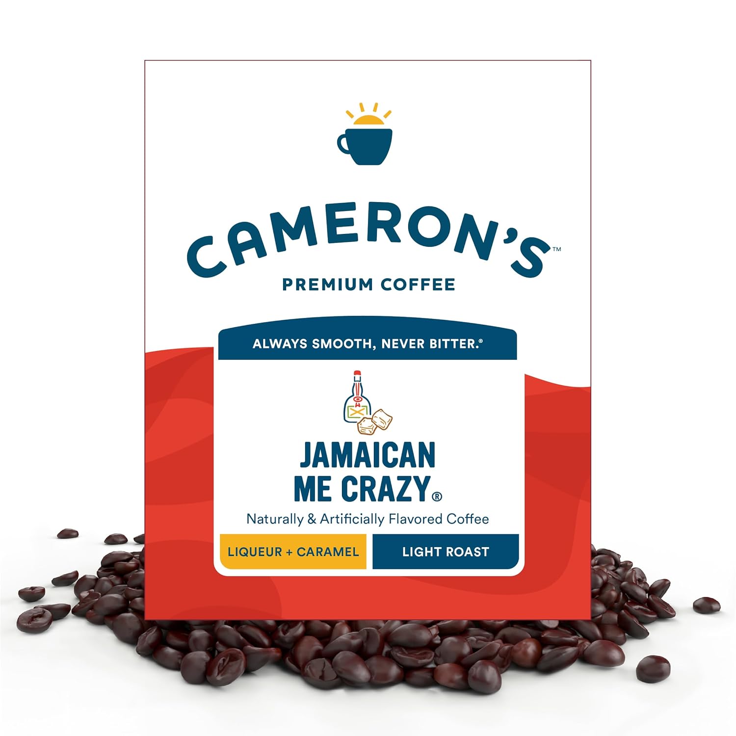 Cameron's Coffee Jamaican Me Crazy Blend, 4 Pound Whole Bean