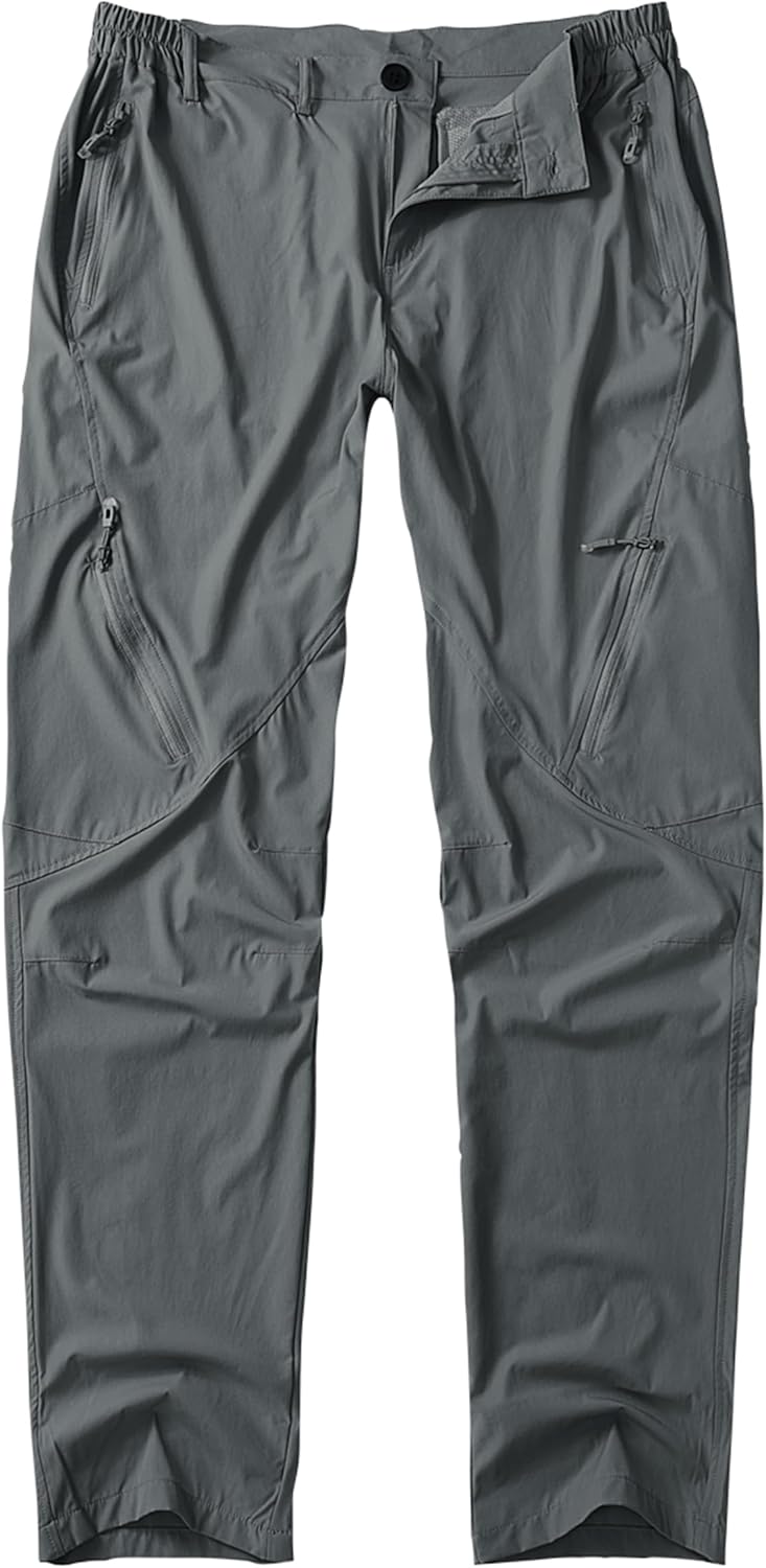 Postropaky Mens Hiking Quick Dry Lightweight Waterproof Pants
