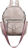 FADEON Mini Backpack Purse for Women - Compact, Roomy Daily Bag