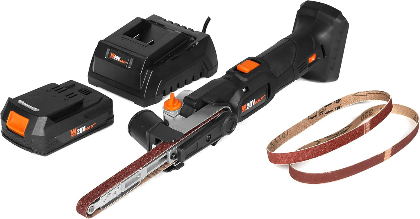WEN Cordless Detail File Sander with Variable Speed Control