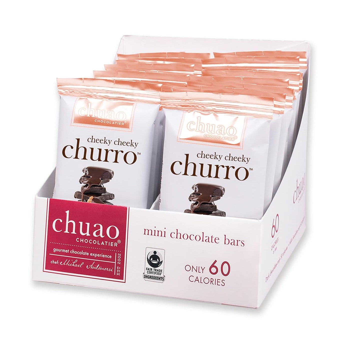 Chuao Chocolatier Cheeky Cheeky Churro Dark Chocolate Bars