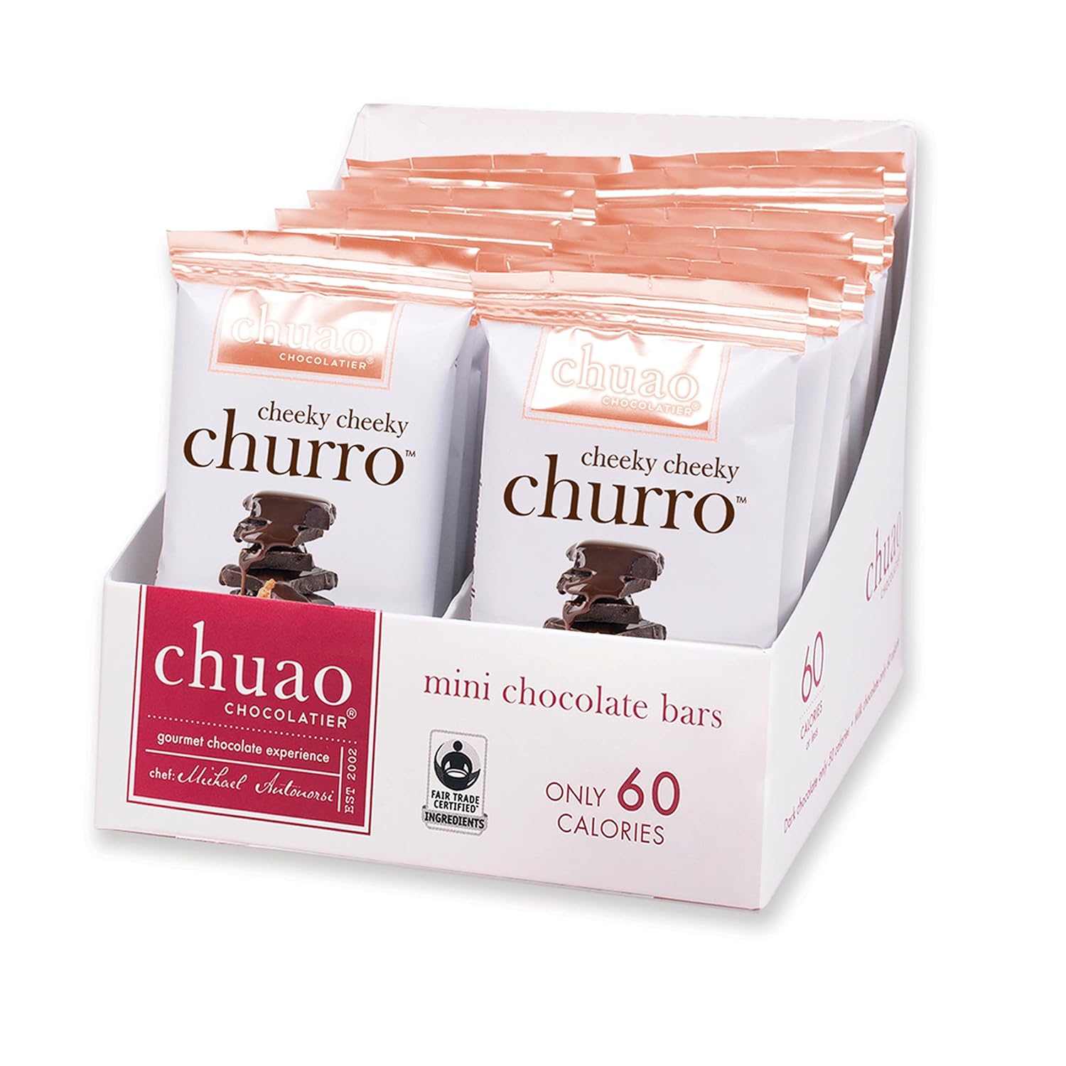 Chuao Chocolatier Cheeky Cheeky Churro Dark Chocolate Bars