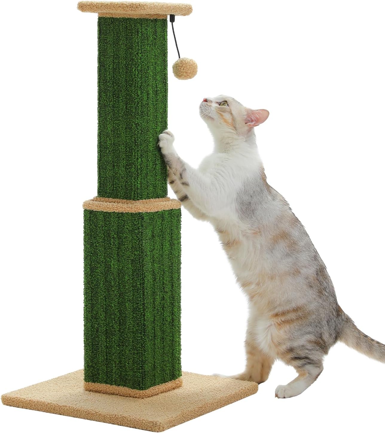 PAWZ Road Carpet Cat Scratching Post for Indoor Cats