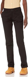 Dickies Women's Straight Flex Twill Pant - Durable All-Purpose Work