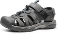 Men's Closed Toe Athletic Sandals - Lightweight Trail Walking Shoes