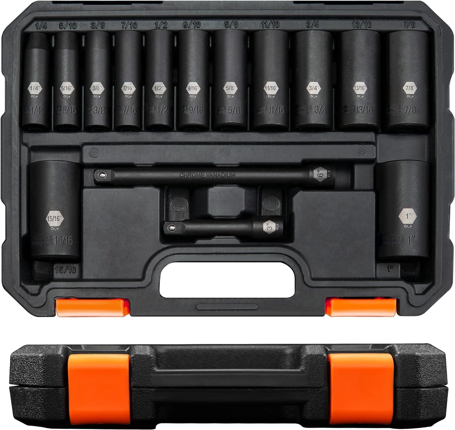 3/8 Inch Drive Deep Impact Socket Set for Heavy Duty Tasks