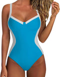 SUUKSESS Women's Summer One Piece Swimsuit with Tummy Control