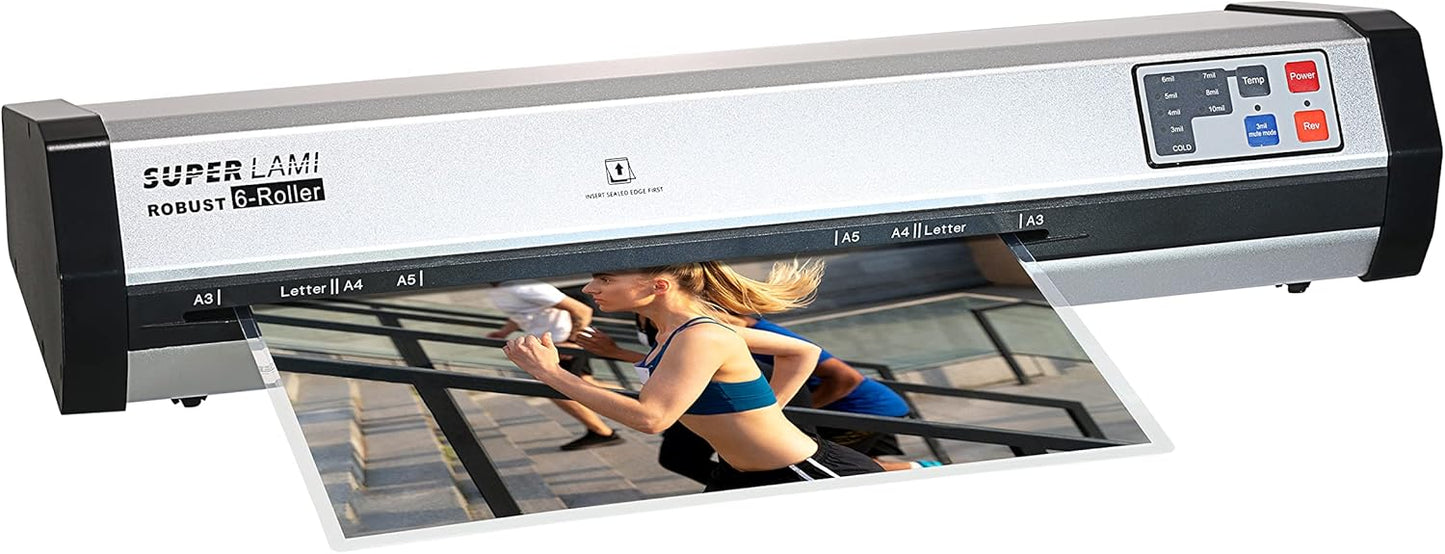 SINCHI Heavy Duty Laminator: Fast, Robust, 6-Roller