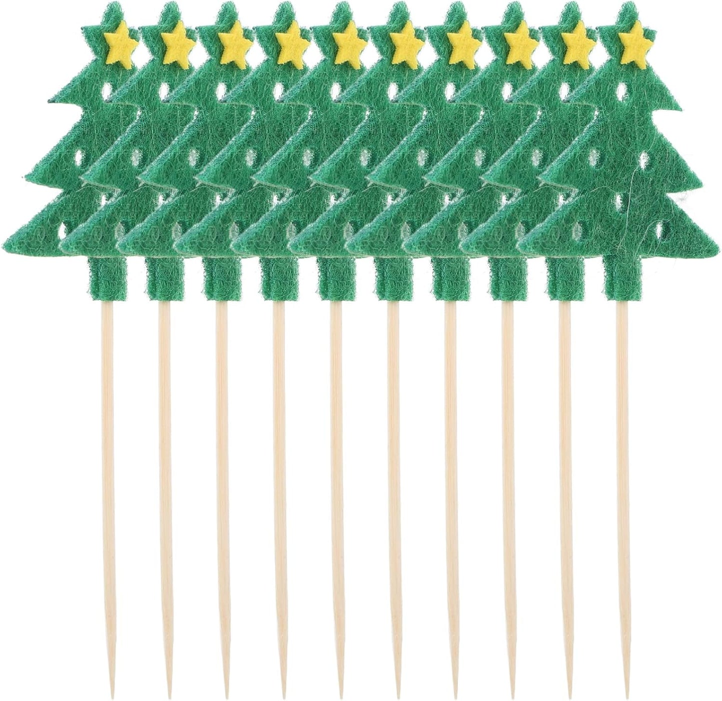Zerodeko 10pcs Festive Cocktail Picks
