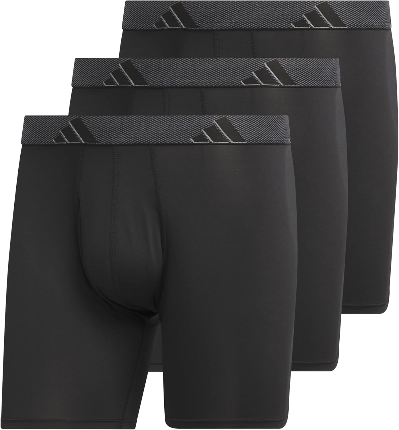 adidas Men's Microfiber Boxer Briefs for All-Day Comfort
