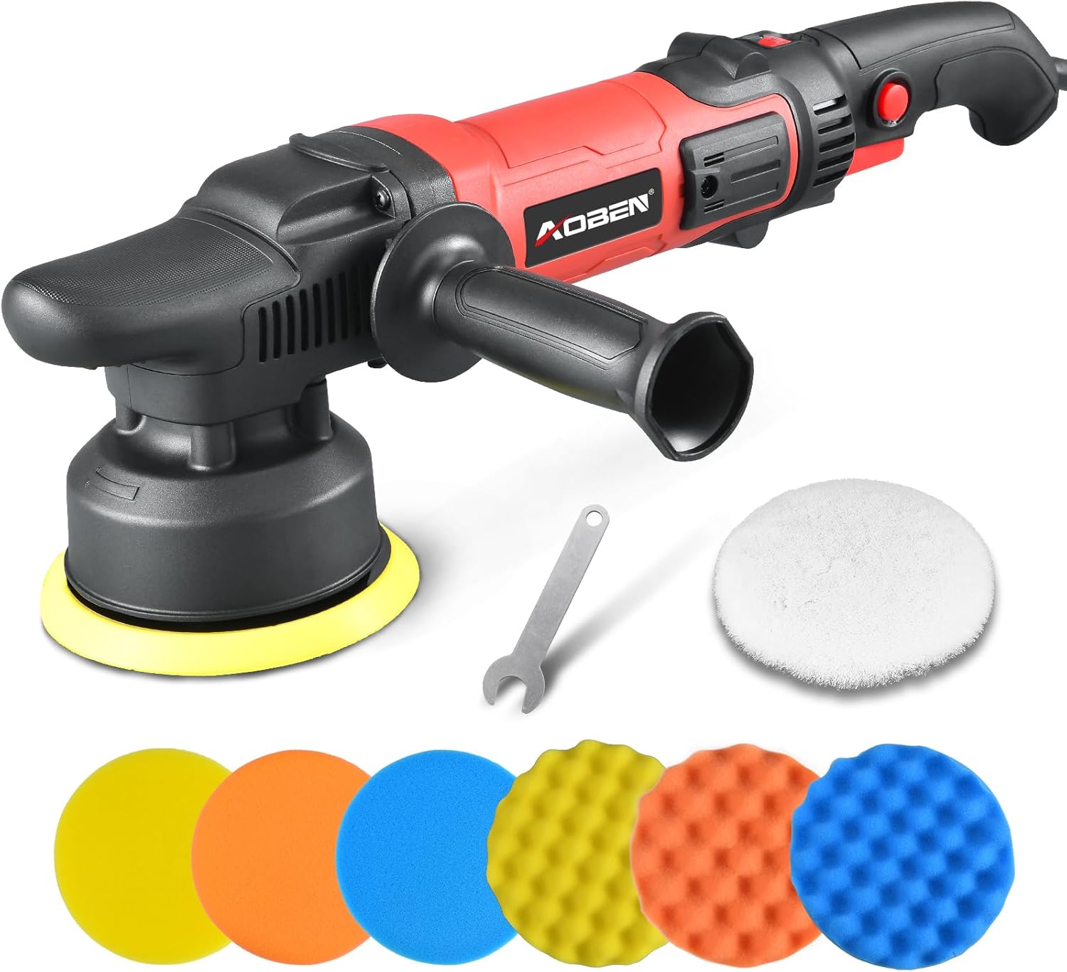 AOBEN 5 inch DA Car Polisher for Perfect Detailing Results