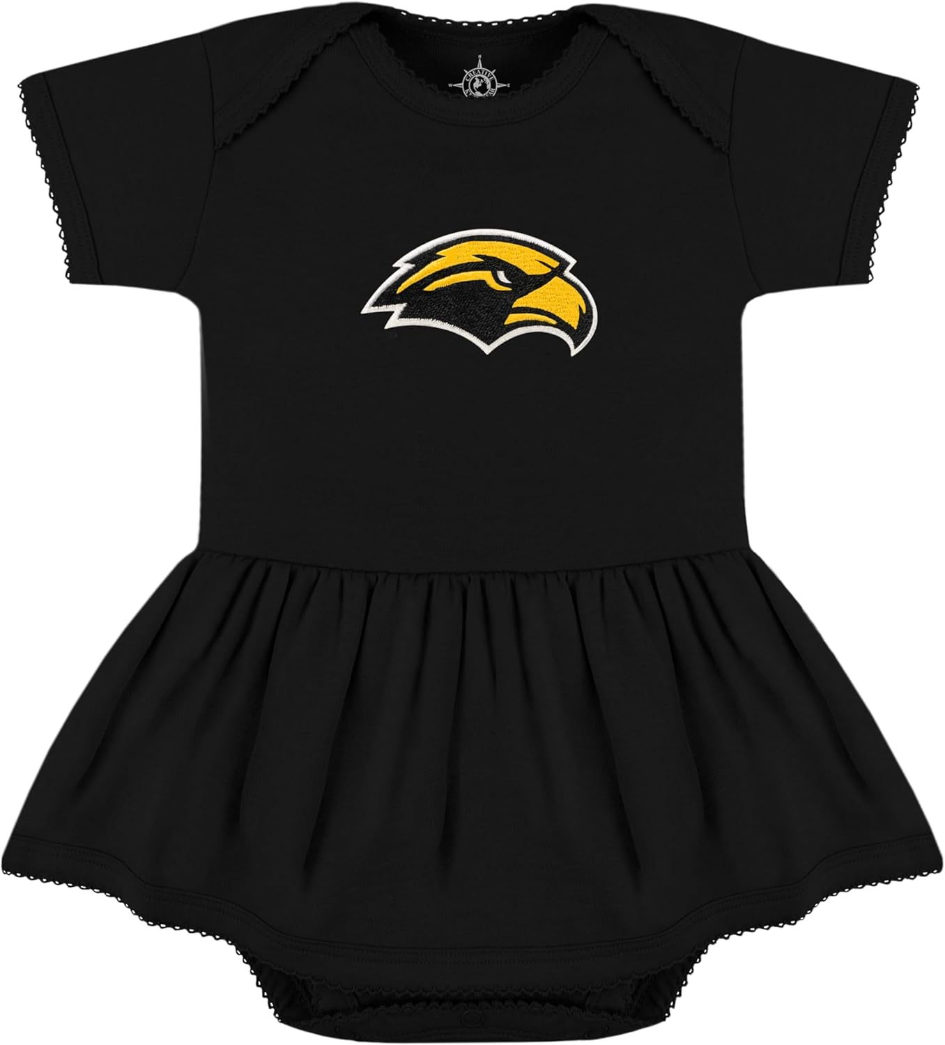 Creative Knitwear College Baby Picot Bodysuit Dress for Girls