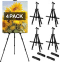 Portable Adjustable Aluminum Metal Tripod Easel Stands for Artists