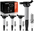 Ignition Coil Pack and Iridium Spark Plugs Set for Toyota Corolla