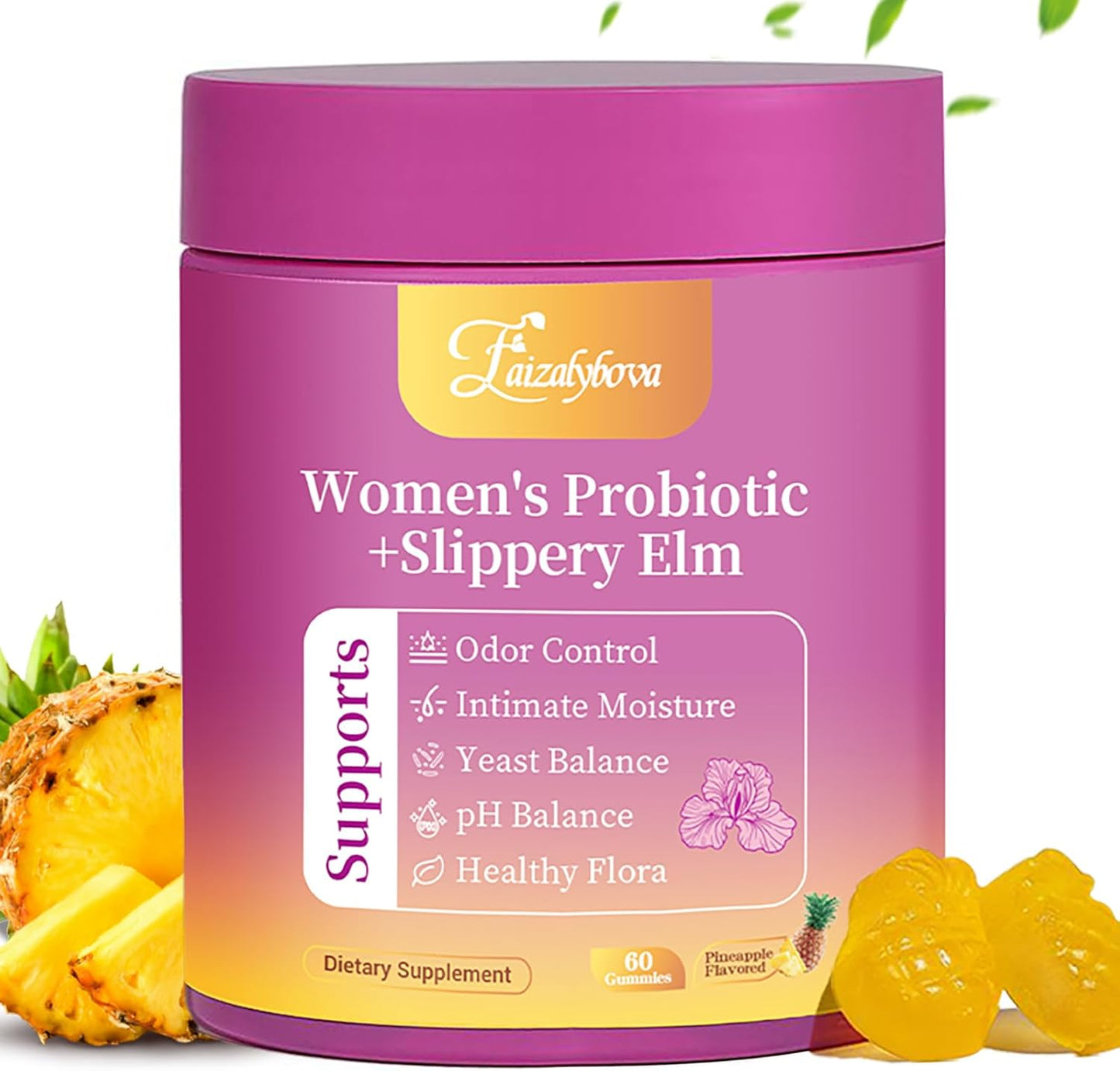 Her Juicy Feminine Probiotics Gummies for Women - Tropical Flavor