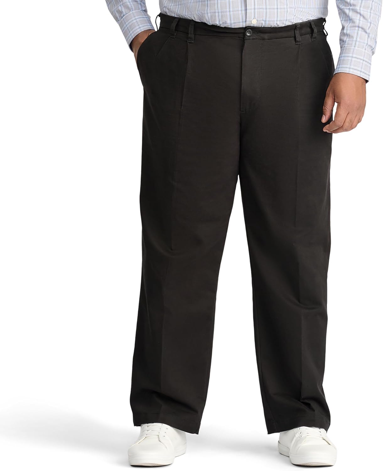 IZOD Men's Big and Tall Performance Stretch Flat Front Pant Review
