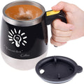Self Stirring Coffee Mug - Mix It Up Easily - Ideal for Any Beverage - 400ml - Kare & Kind