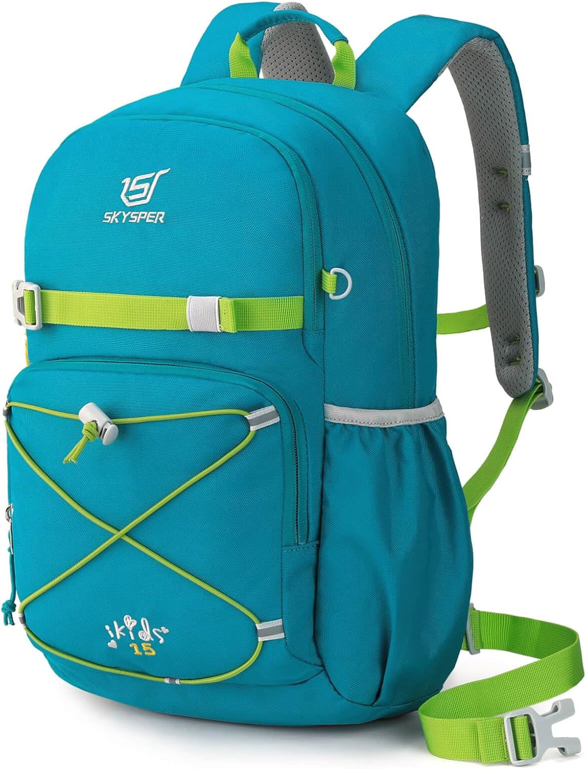 SKYSPER Kids 15L Travel Backpack - Ergonomic, Breathable Design