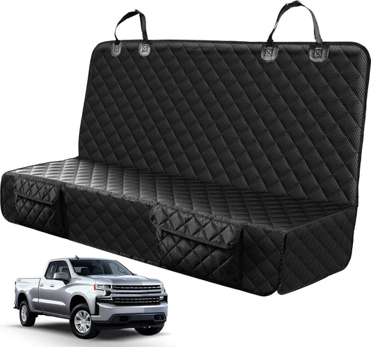 PETICON Dog Car Seat Covers for Trucks - Waterproof & Scratchproof