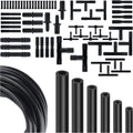Multipurpose Vacuum Line Kit 70PCS - Silicone Hoses & Connectors