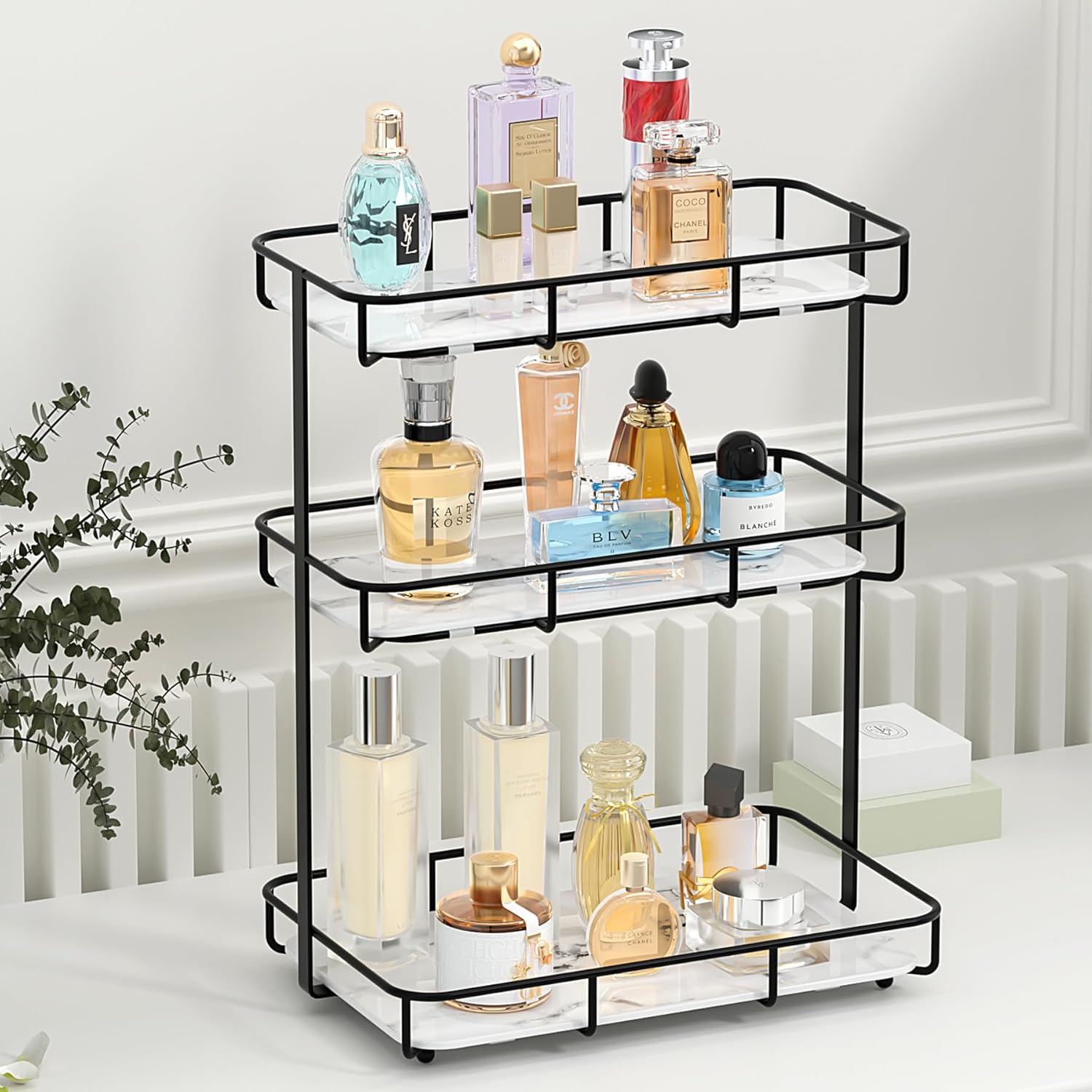 Bathroom Organizer Countertop Perfume Makeup Storage Rack