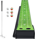 Golf Putting Green Indoor Putting Green Set with Putter & 6 Balls