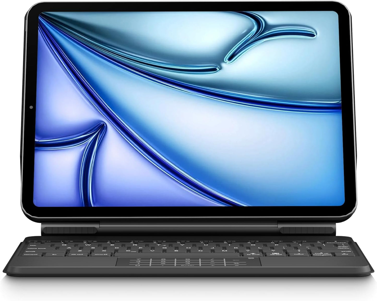 Multi-Touch Trackpad & RGB Backlit iPad Keyboard Case
