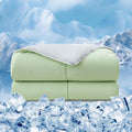 Cooling Comforter Queen Size - Double-Sided Cold Fabric Cooling