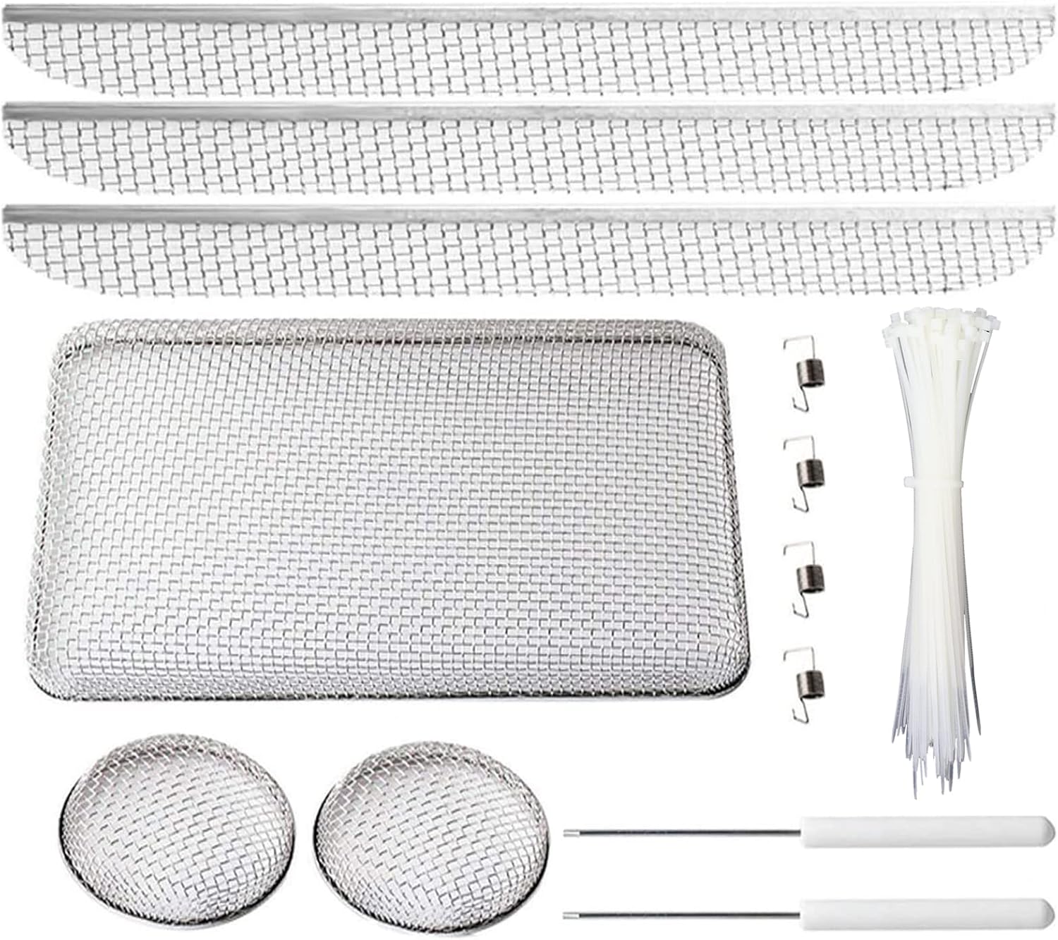 RV Flying Insect Bug Screen for Camper Vents - Protects Furnaces