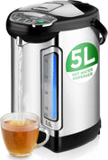 Electric Water Boiler and Warmer 5L - Fast Hot Water for Coffee & Tea