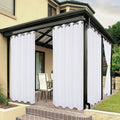 Outdoor Curtains for Patio 84W x 120L in - Water Resistant Privacy