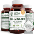 Natural Nutra Calcium Magnesium Zinc with Vitamin D3 - Bone Support