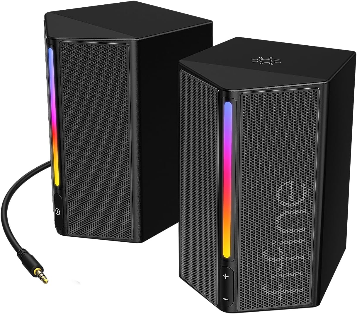 FIFINE AmpliGame A20: RGB Gaming Loudspeakers with Volume Control