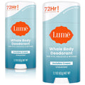 Unscented Whole Body Deodorant Stick - 2.2 oz Pack of 2 - 72 Hour Odor