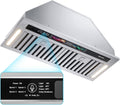 BRANO Range Hood Insert 30 in 900 CFM - Powerful Smart Ventilation