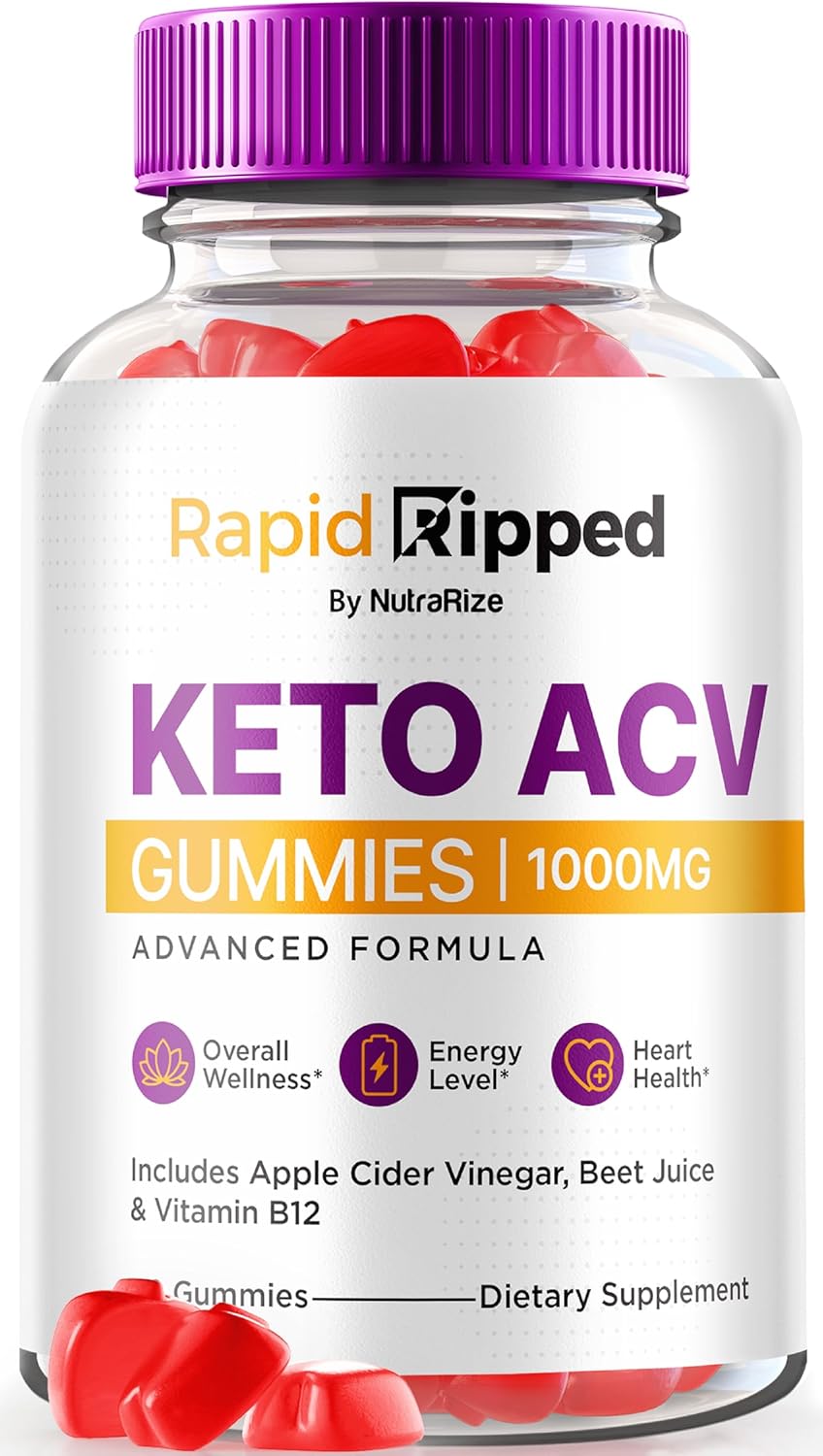 Rapid Ripped Keto ACV Gummies - Maximum Strength