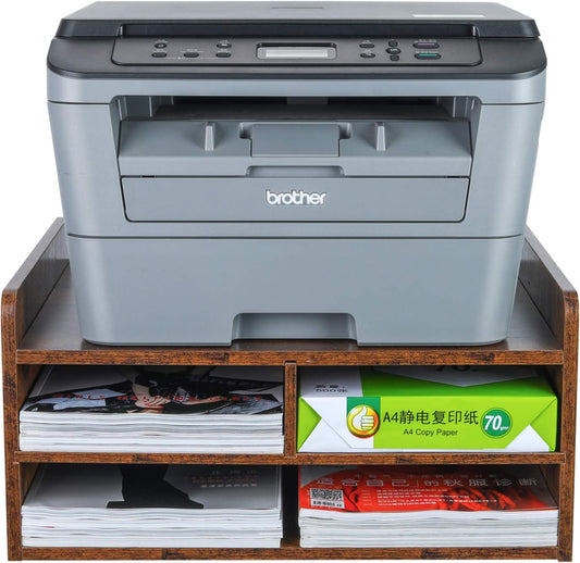 PAG 3 Tier Desktop Printer Stand with Storage for Office Use
